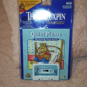 Teddy Ruxpin "Quiet Please" NWT